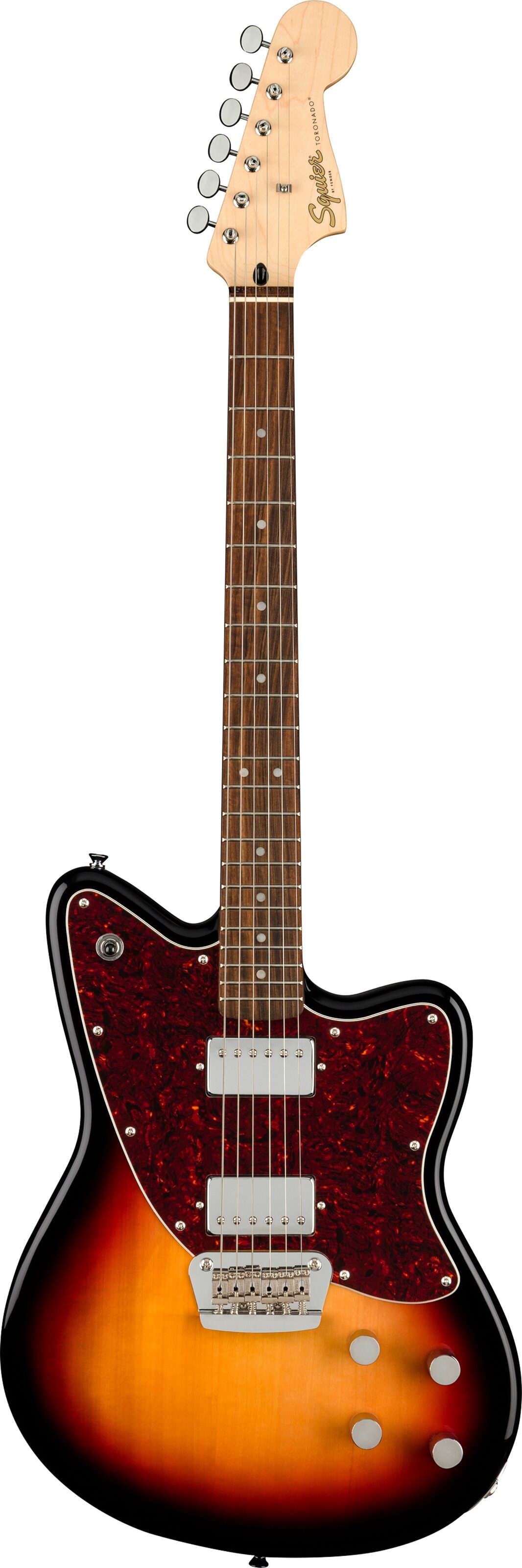 Squier Paranormal Toronado Electric Guitar, Laurel Fingerboard, Action Position Back