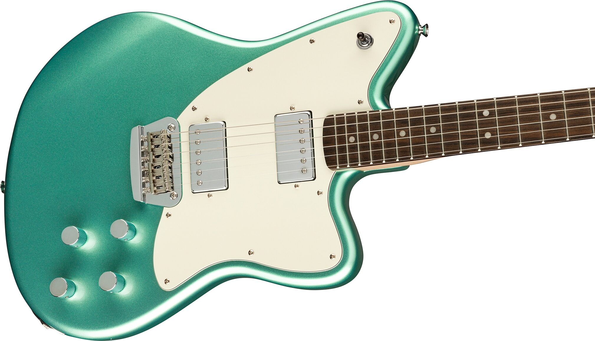 Squier Paranormal Toronado Electric Guitar, Laurel Fingerboard, Action Position Back
