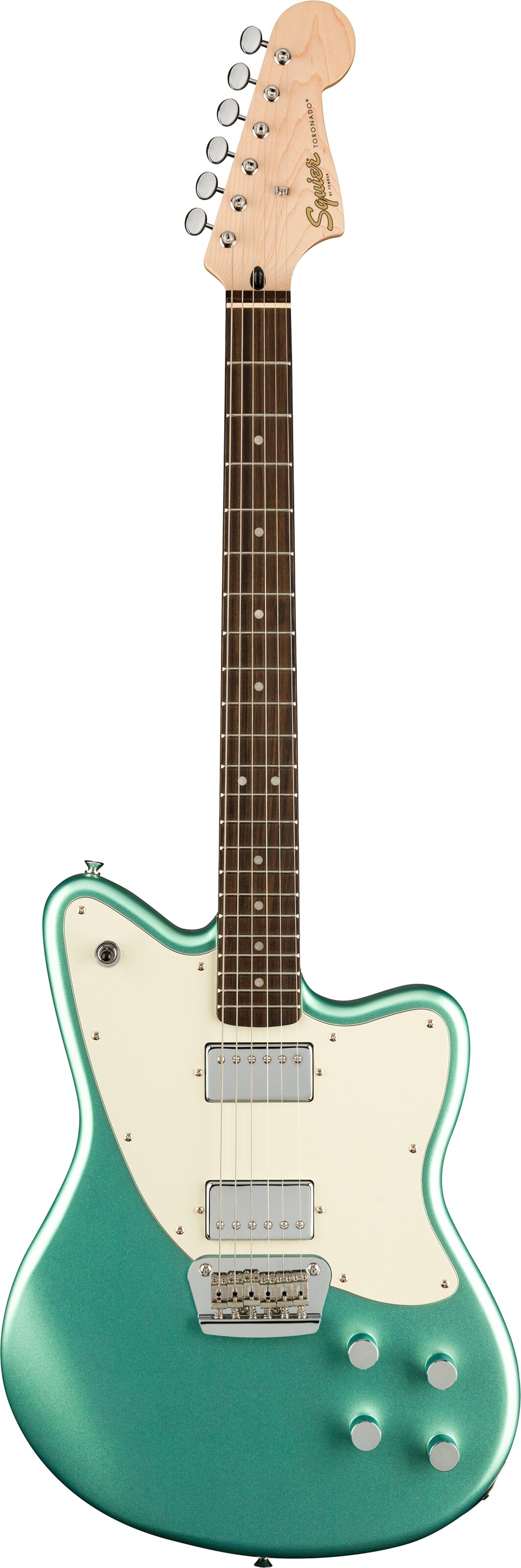 Squier Paranormal Toronado Electric Guitar, Laurel Fingerboard, Action Position Back