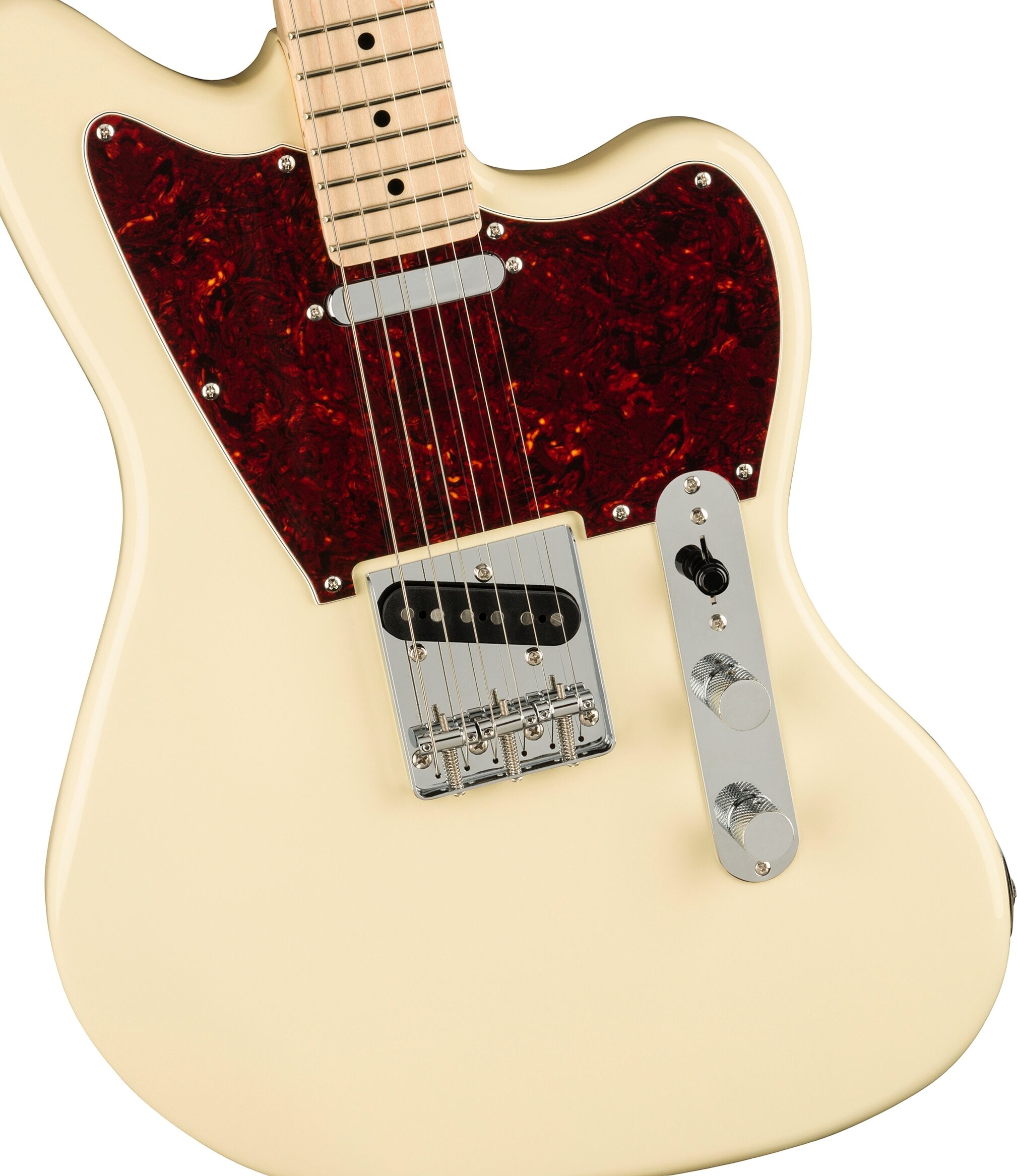 Squier Paranormal Offset Telecaster Electric Guitar, Maple Fingerboard, Action Position Back