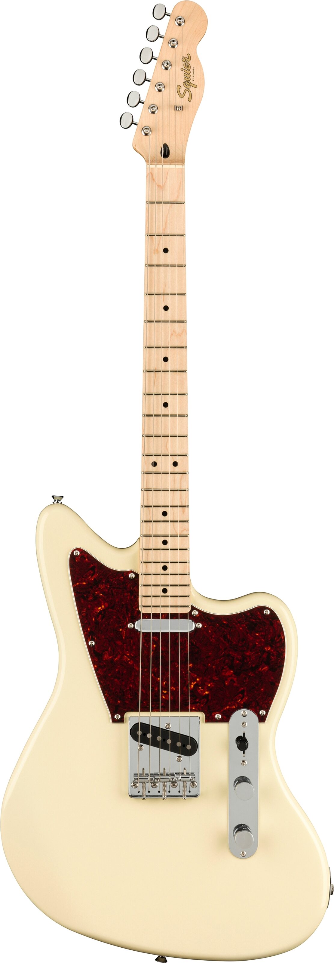 Squier Paranormal Offset Telecaster Electric Guitar, Maple Fingerboard, Action Position Back