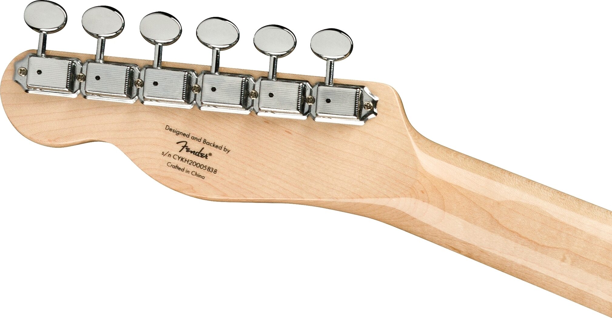 Squier Paranormal Offset Telecaster Electric Guitar, Maple Fingerboard, Action Position Back