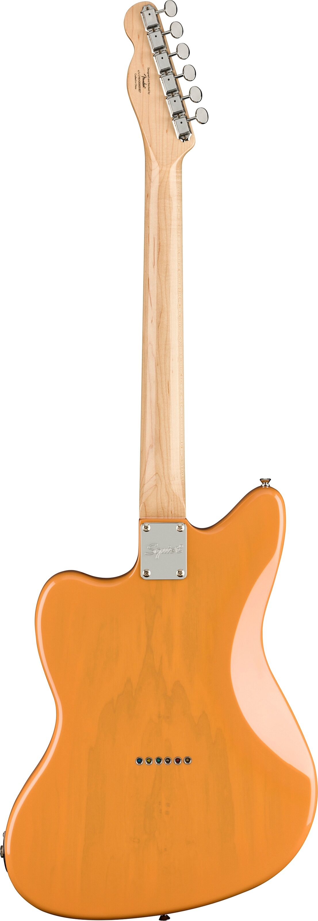 Squier Paranormal Offset Telecaster Electric Guitar, Maple Fingerboard, Action Position Back