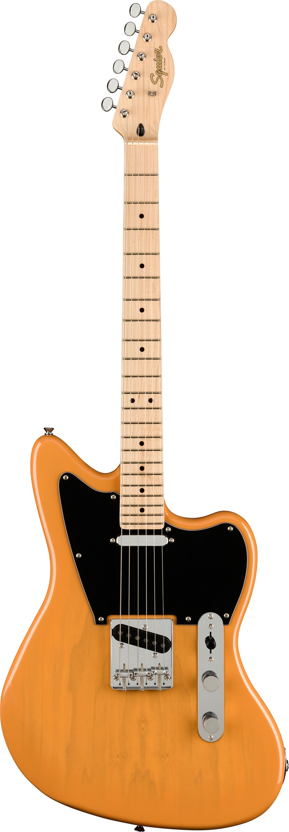 Squier Paranormal Offset Telecaster Electric Guitar, Maple Fingerboard, Action Position Back