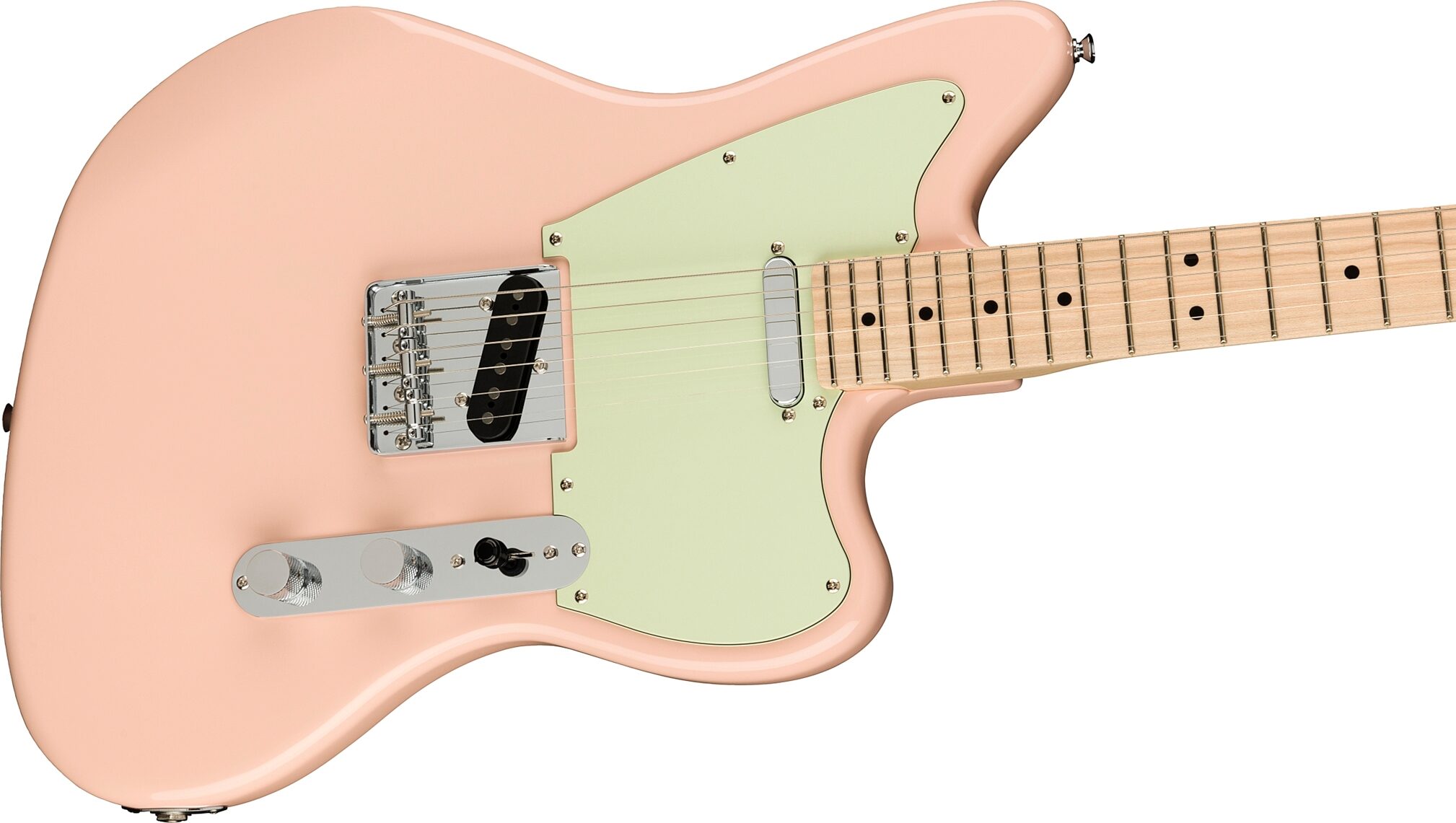Squier Paranormal Offset Telecaster Electric Guitar, Maple Fingerboard, Action Position Back