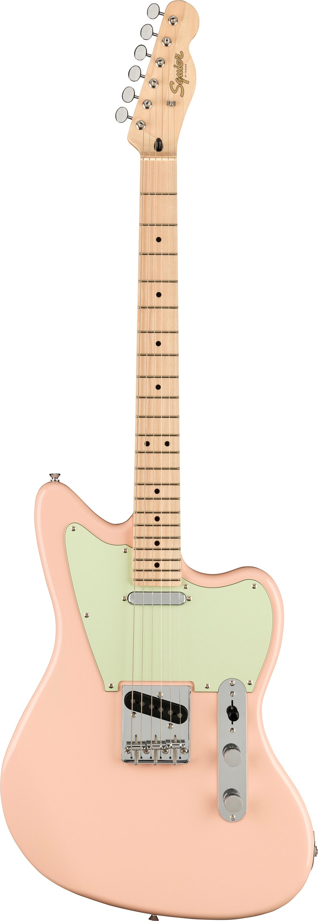 Squier Paranormal Offset Telecaster Electric Guitar, Maple Fingerboard, Action Position Back