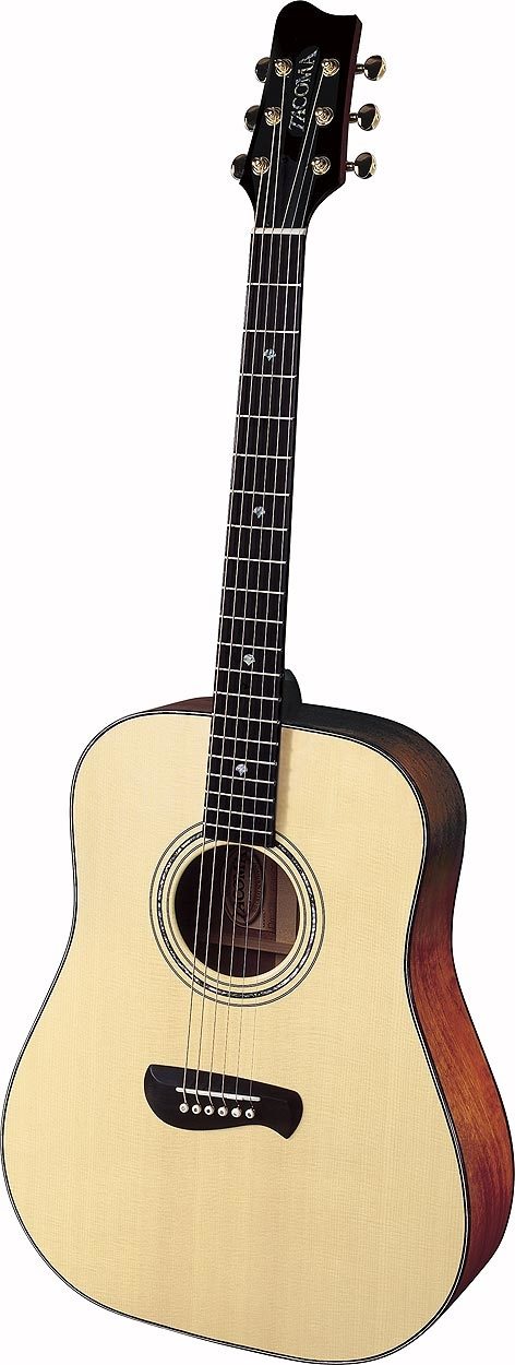 Tacoma DM28 Dreadnought Acoustic Guitar (with Case), Natural