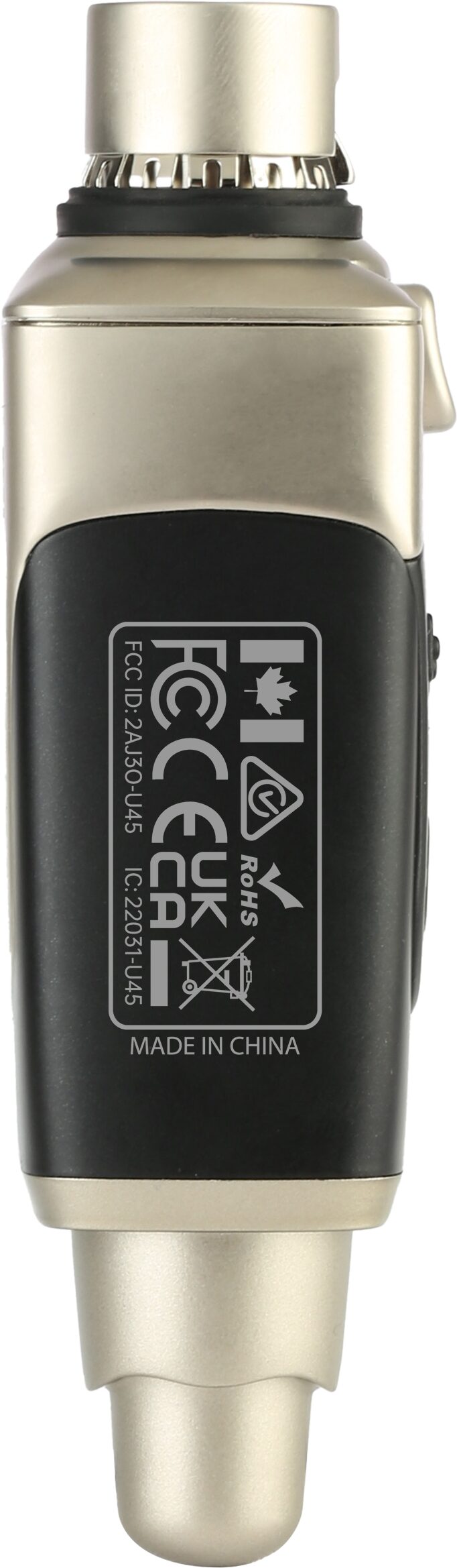 Xvive U45R2 5.8GHz Digital Wireless Dual Receiver In-Ear Monitor System, New, Action Position Back