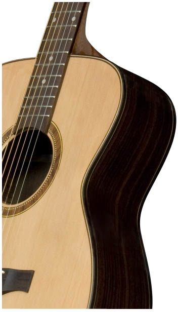 Great Divide SBMC-24-G Orchestra Acoustic Guitar, Body Closeup--sbmc-24-g-2