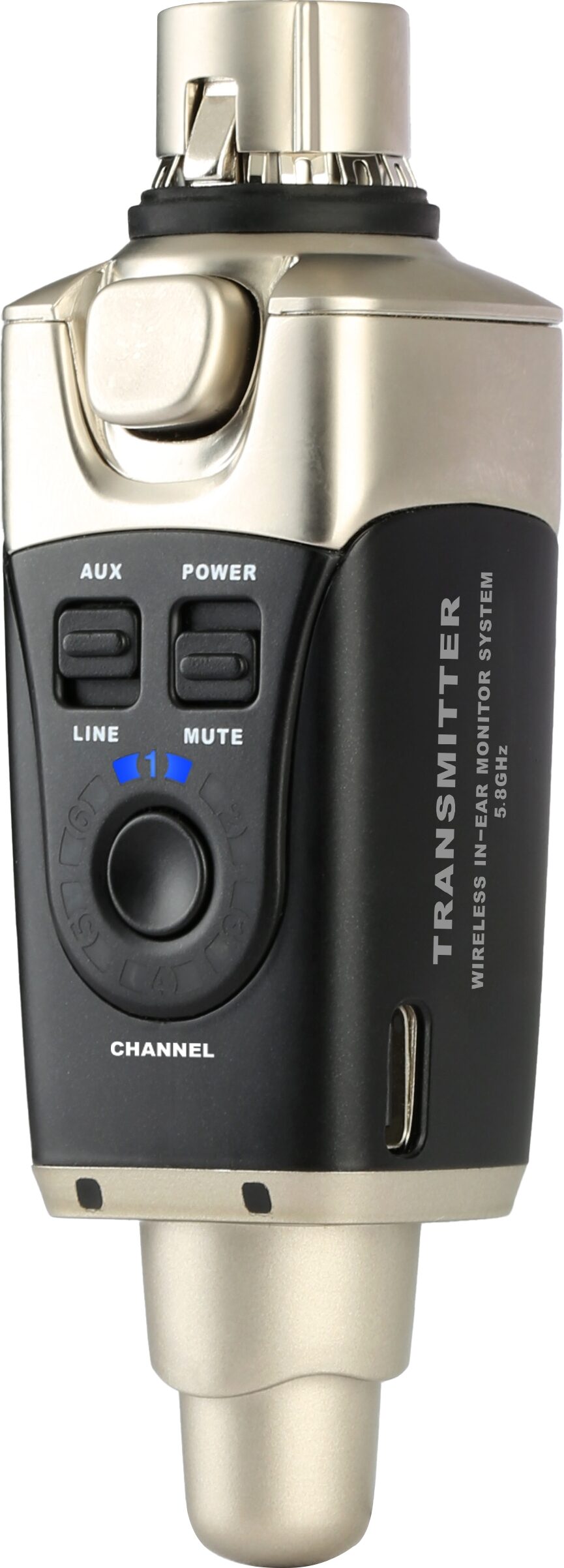 Xvive U45R2 5.8GHz Digital Wireless Dual Receiver In-Ear Monitor System, New, Action Position Back