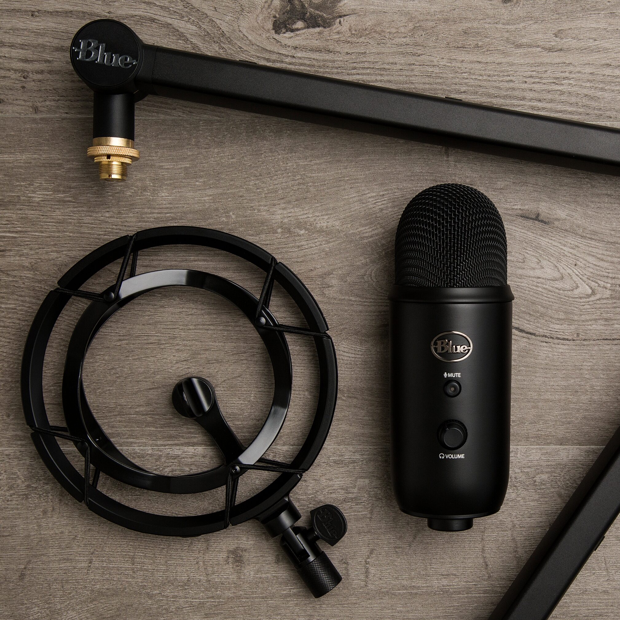 Yeti Pro USB Condenser Microphone + Tascam Headphone Bundle