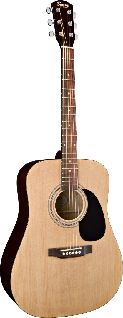 Squier SA100 Acoustic Guitar Package, Left