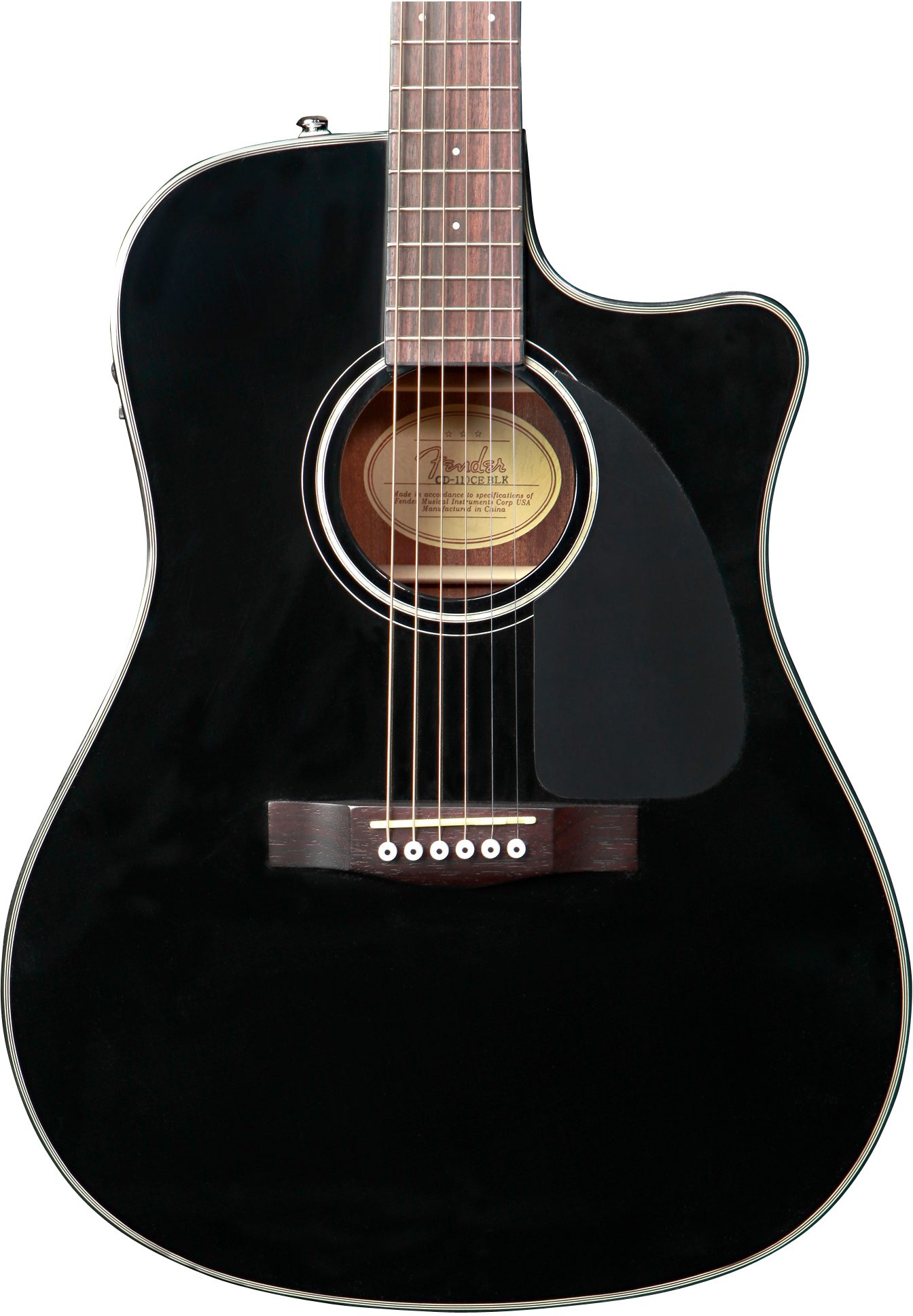 Fender CD-110CE Classic Design Acoustic-Electric Guitar | zZounds