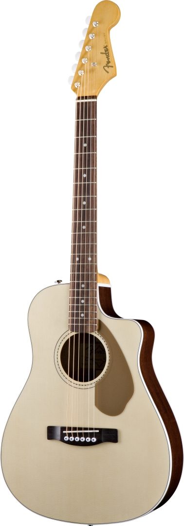 Fender Malibu CE Acoustic-Electric Guitar, Side