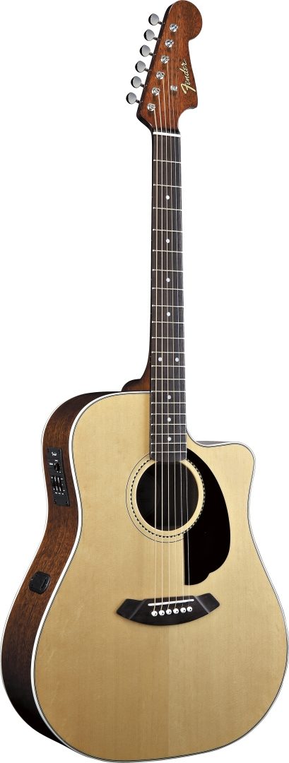 Fender Sonoran SCE Dreadnought Cutaway Acoustic-Electric Guitar, Main