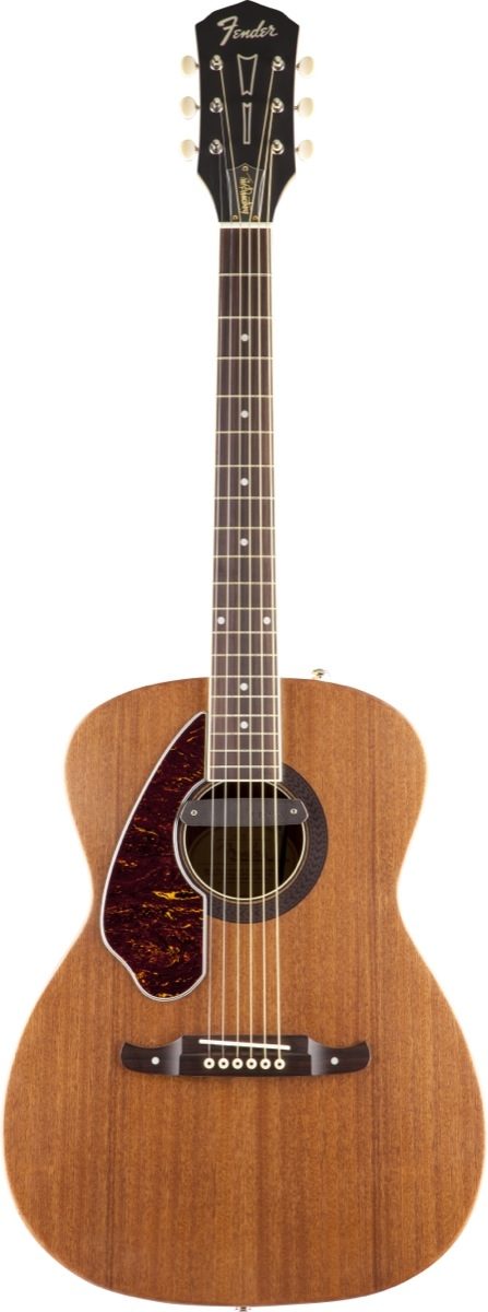 Fender Tim Armstrong Deluxe Left-Handed Acoustic-Electric Guitar (with Case), Main
