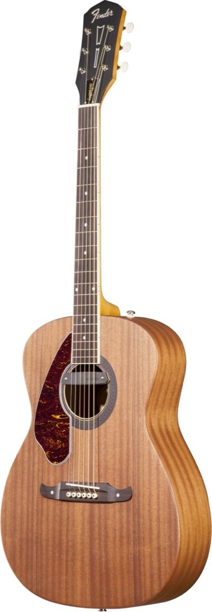 Fender Tim Armstrong Deluxe Left-Handed Acoustic-Electric Guitar (with Case), Right