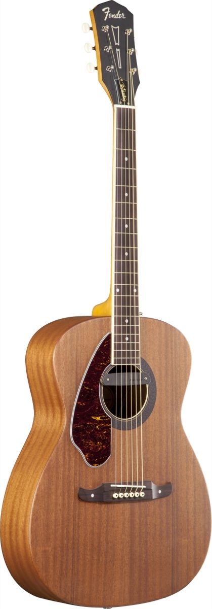 Fender Tim Armstrong Deluxe Left-Handed Acoustic-Electric Guitar (with Case), Left