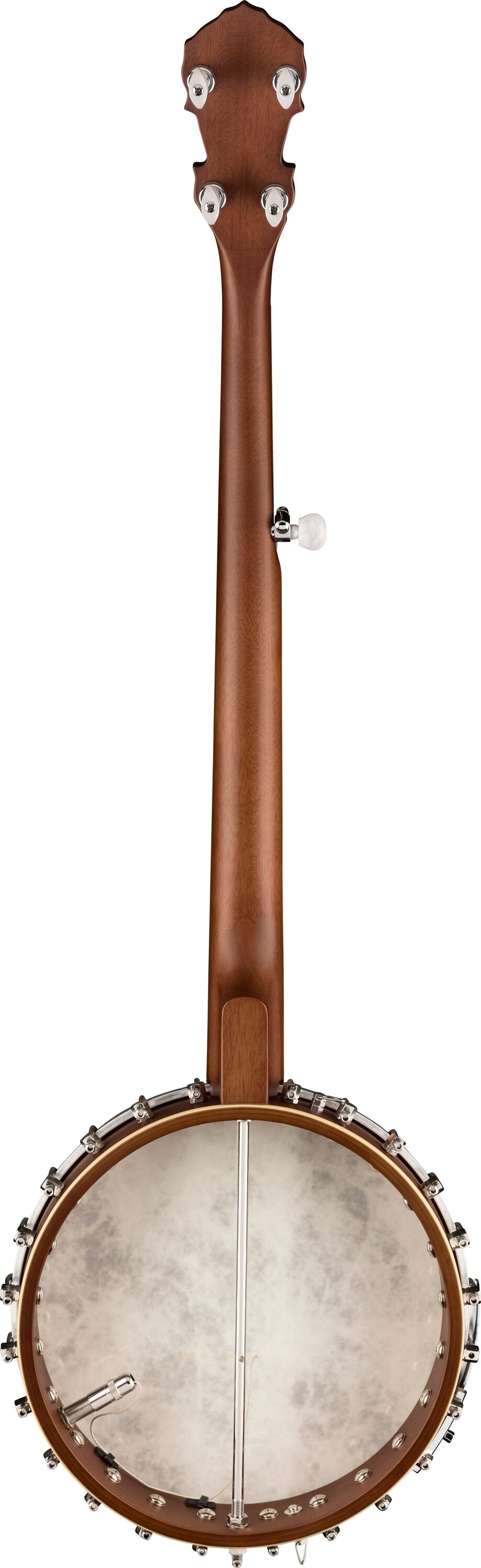 Fender Paramount Series PB-180E Acoustic Electric Banjo (with Gig Bag), Action Position Back