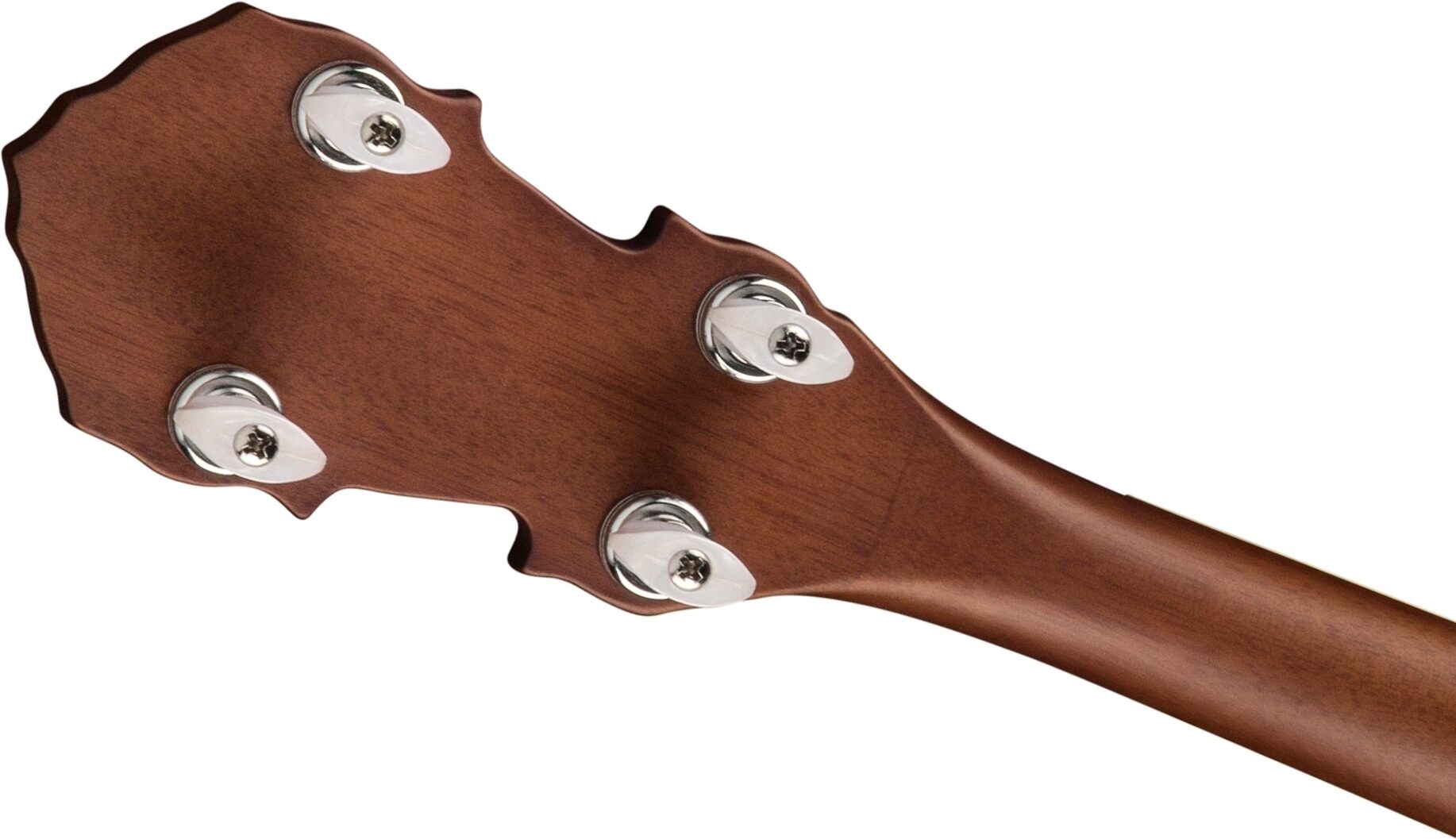 Fender Paramount Series PB-180E Acoustic Electric Banjo (with Gig Bag), Action Position Back