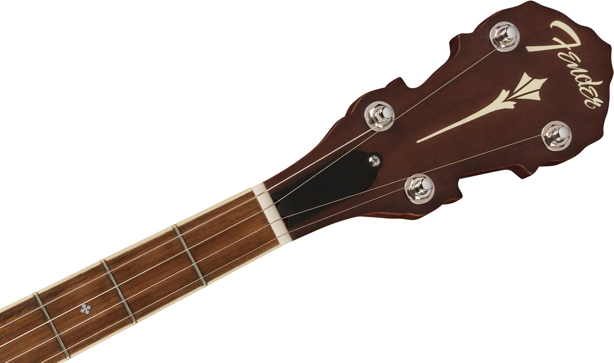 Fender Paramount Series PB-180E Acoustic Electric Banjo (with Gig Bag), Action Position Back
