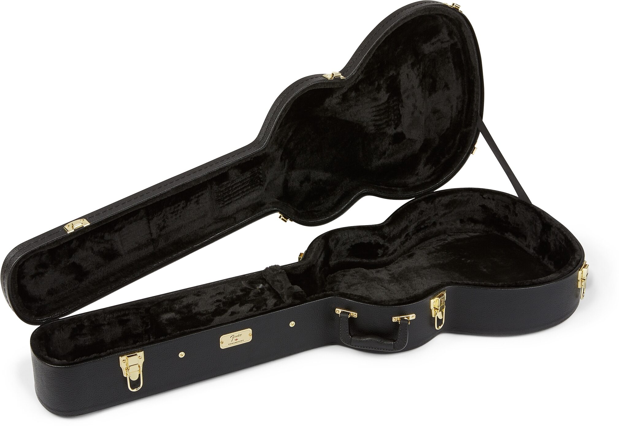 Fender Paramount Series PS-220E Parlor Acoustic Electric Guitar (with Case), Action Position Back