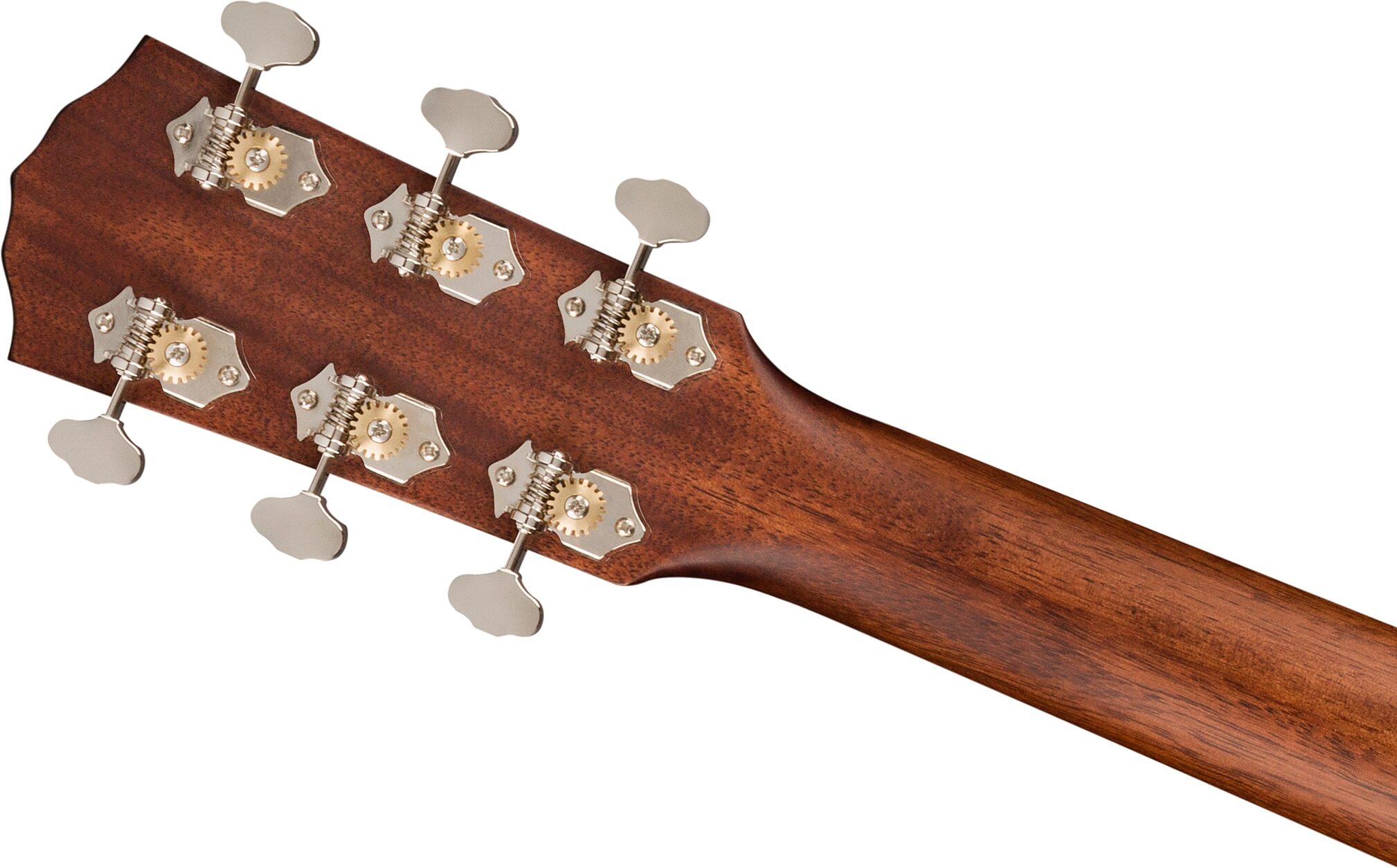 Fender Paramount Series PS-220E Parlor Acoustic Electric Guitar (with Case), Action Position Back