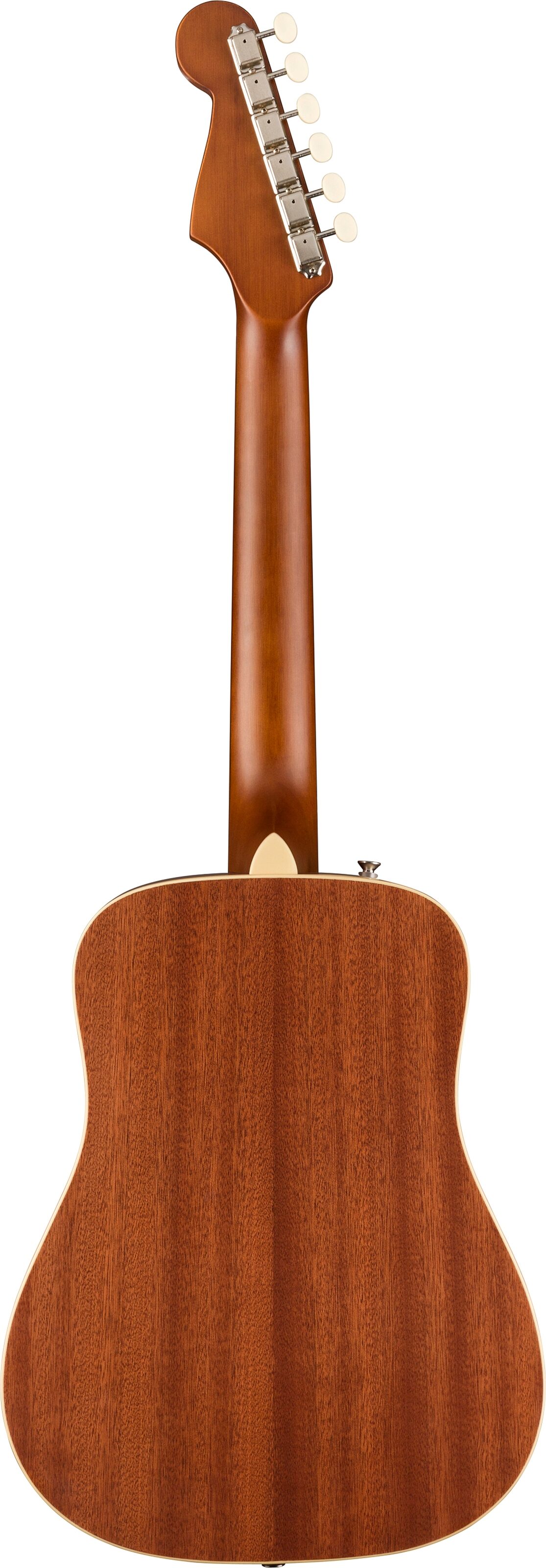 Fender Redondo Mini Acoustic Guitar (with Gig Bag), Action Position Back