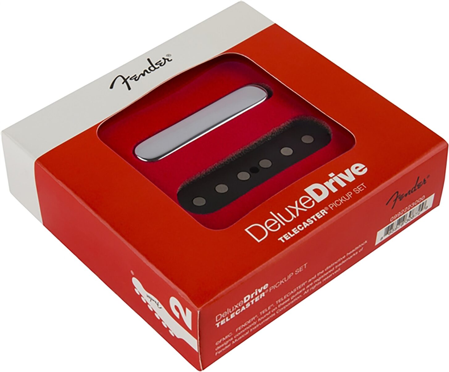 Fender Deluxe Drive Telecaster Pickups, Set of 2, Action Position Back