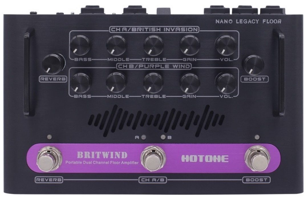 Hotone BritWind Portable Guitar Amplifier Head (75 Watts), Main