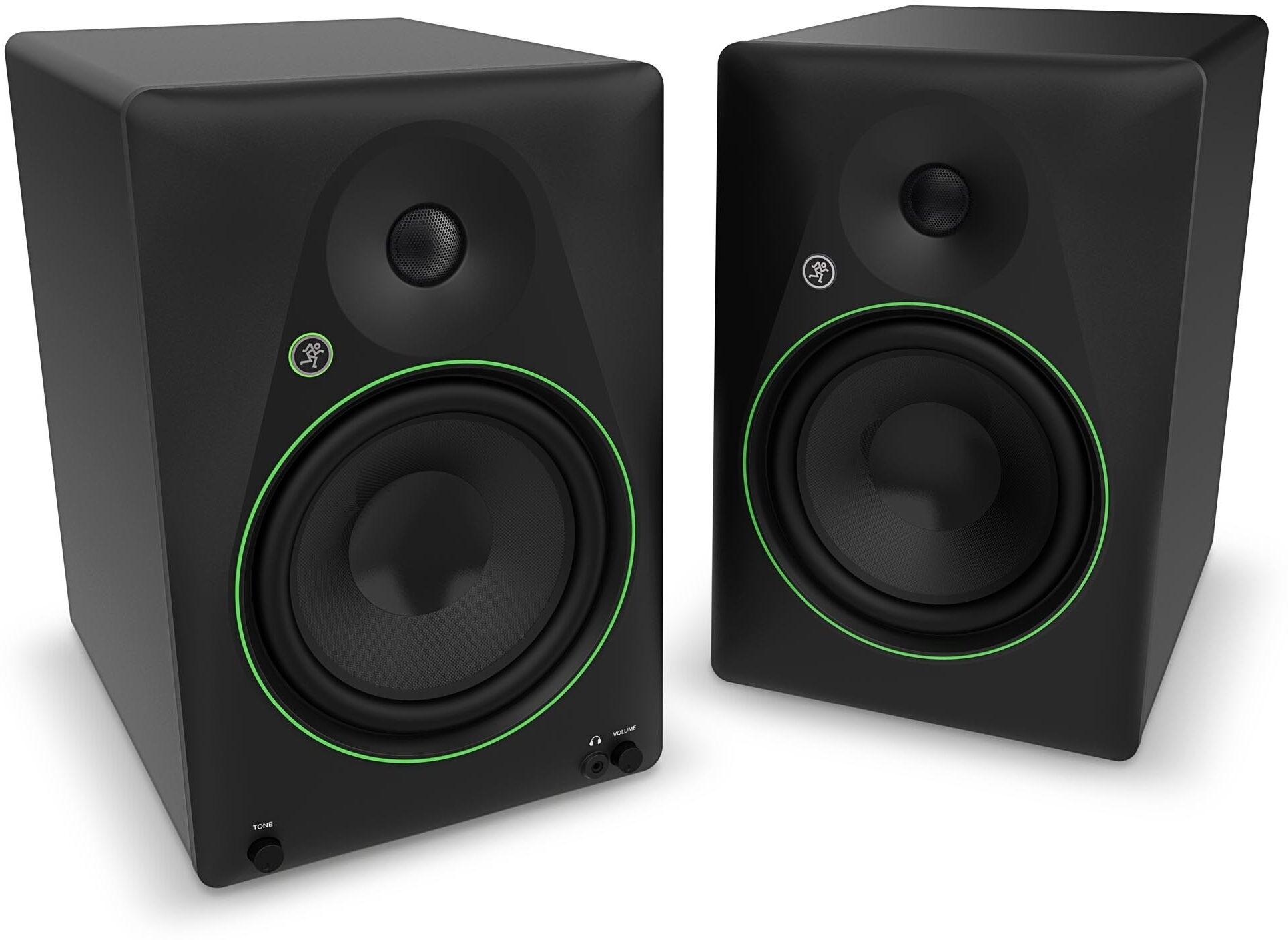 Mackie CR8BT Powered Studio Monitors, Pair, Action Position Back