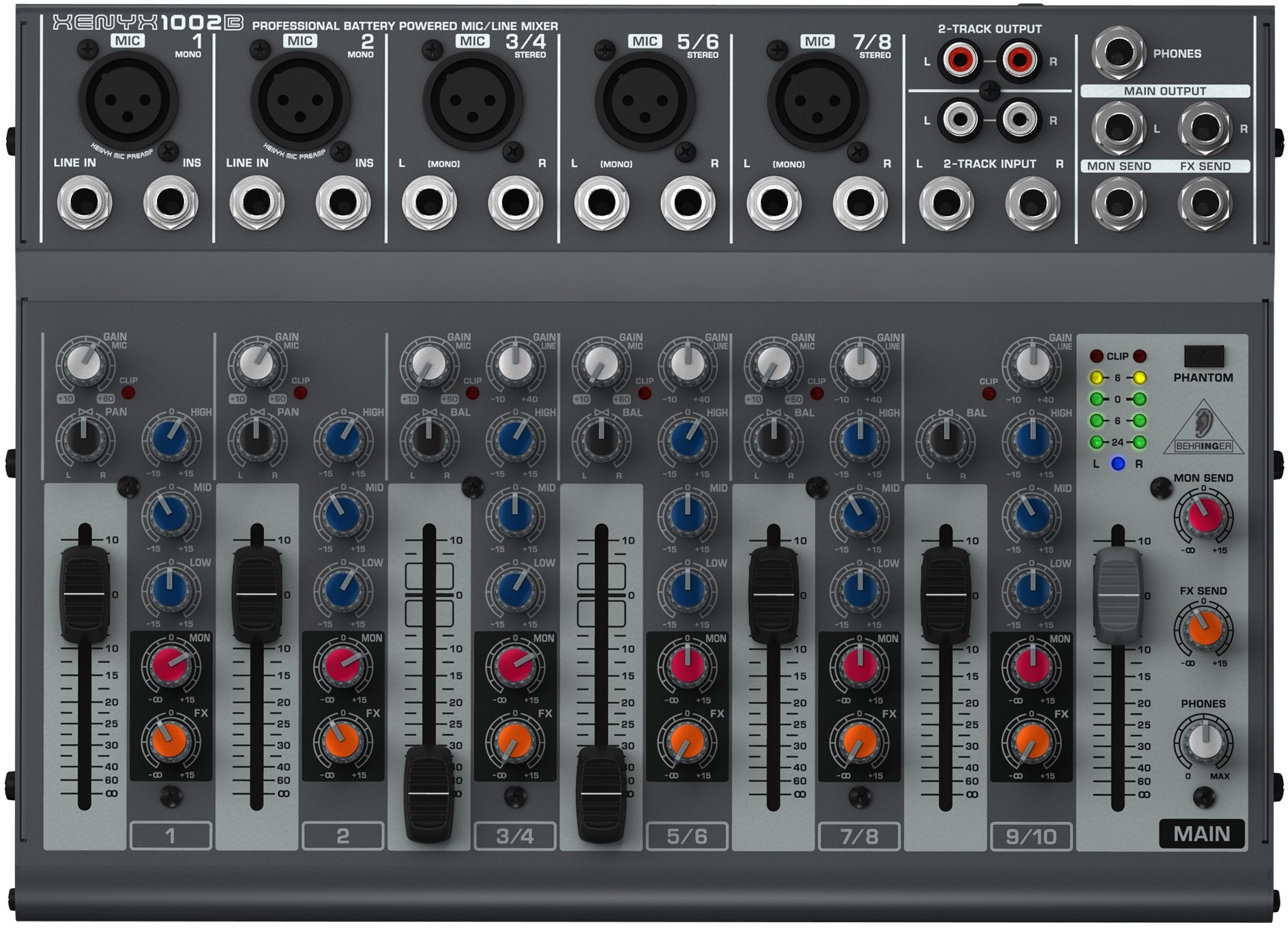 Behringer XENYX 1002B Stereo Mixer | zZounds