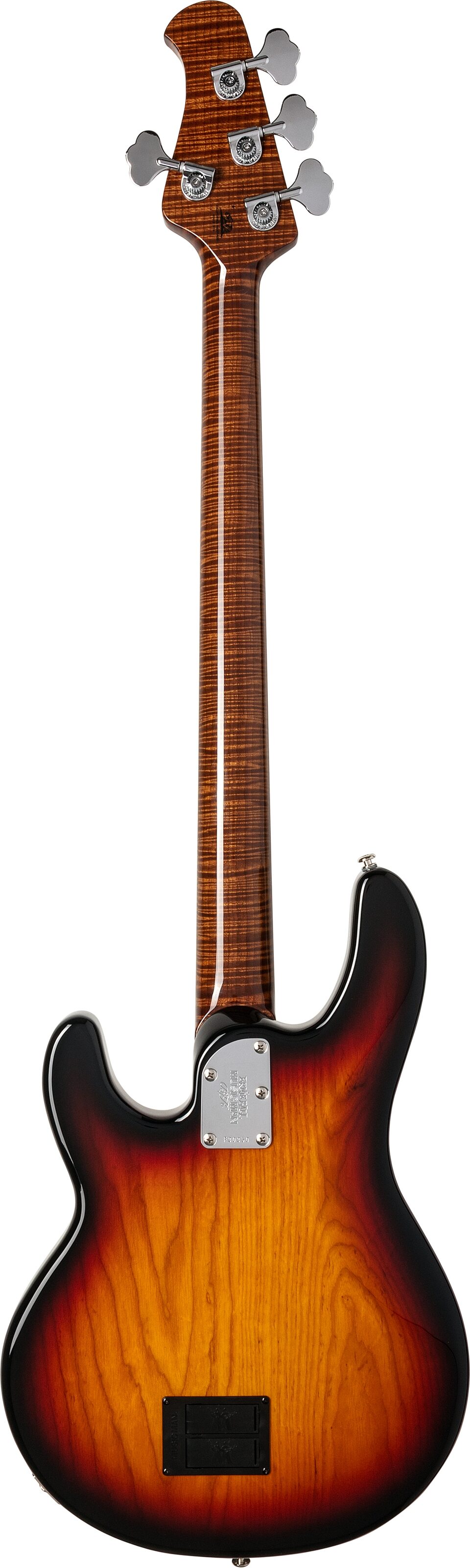 Ernie Ball Music Man StingRay 4 Special BFR Fretless Electric Bass (with Case), Action Position Back