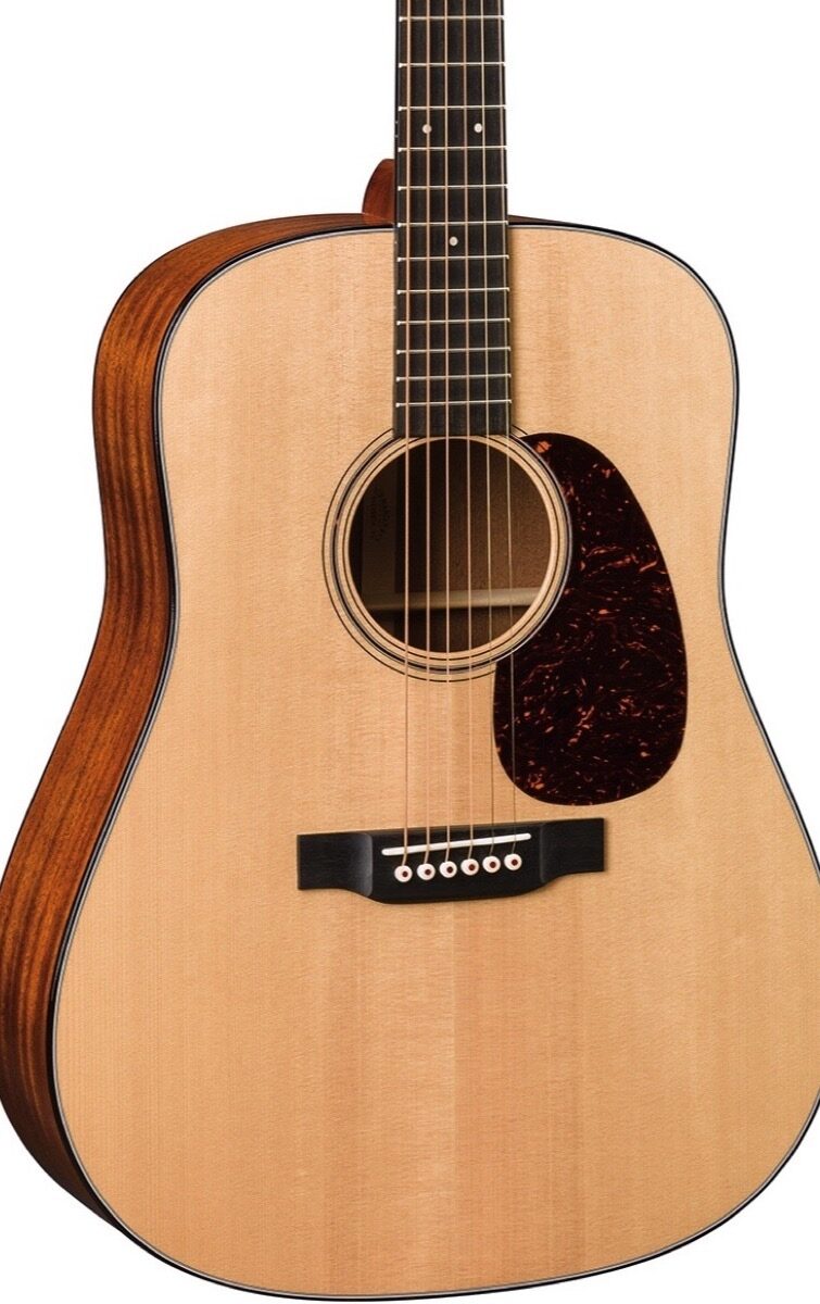 Martin DSTG Gloss Acoustic Guitar (with Gig Bag), Body