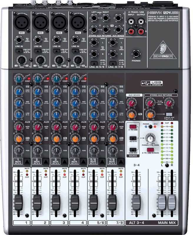 behringer xenyx 1024 usb