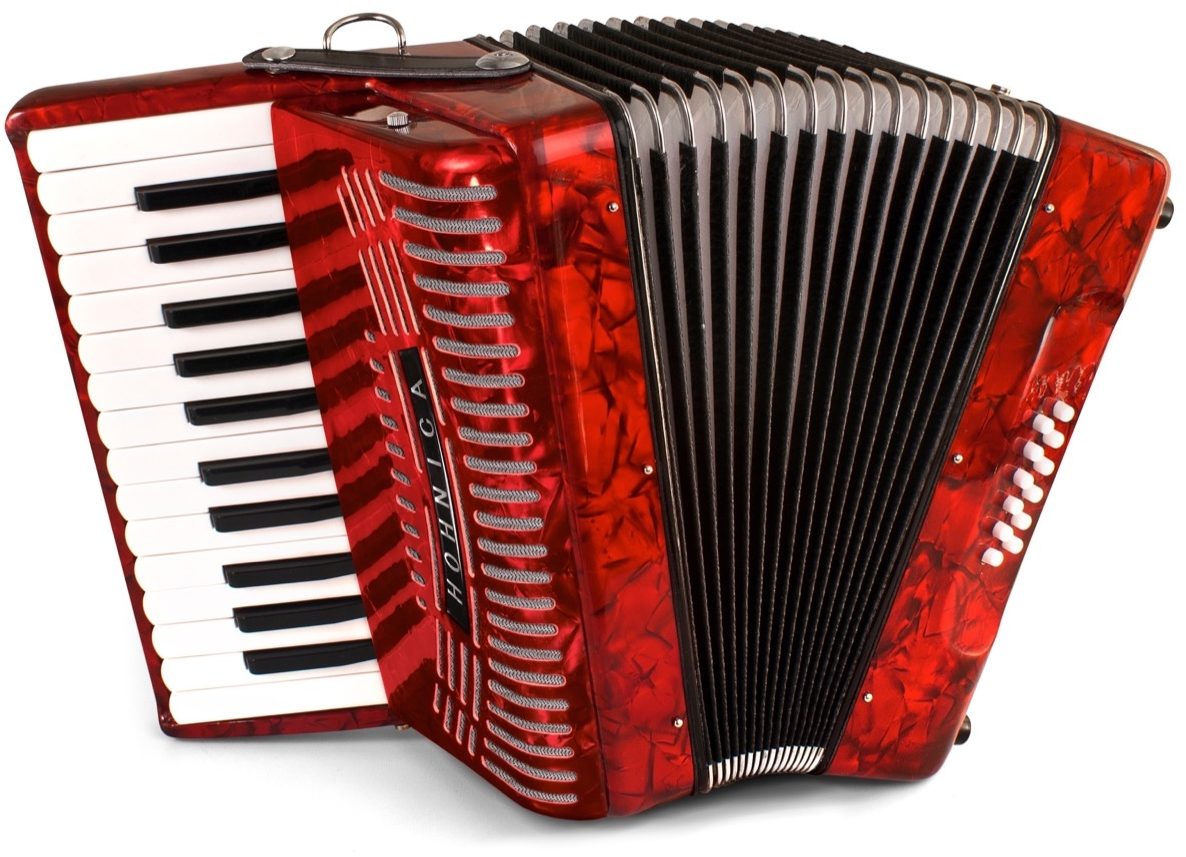 sílaba instante plan Hohner 1303-RED Piano 12 Bass Accordion | zZounds