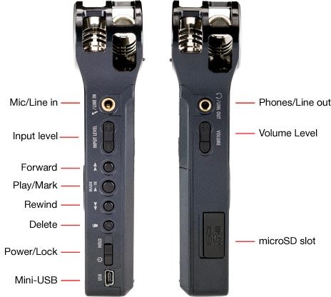 Zoom H1 Portable Digital Recorder