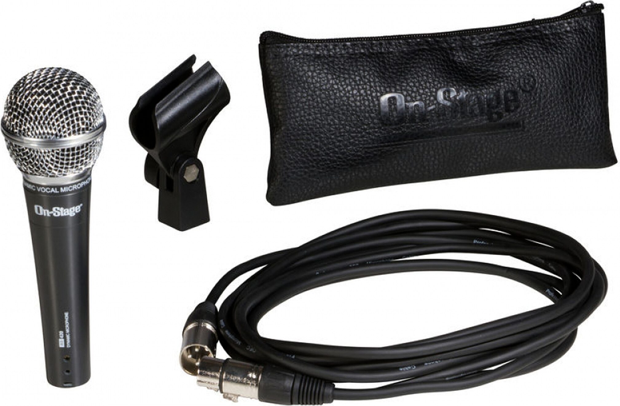 On-Stage AS420V2 Dynamic Handheld Microphone, Action Position Back