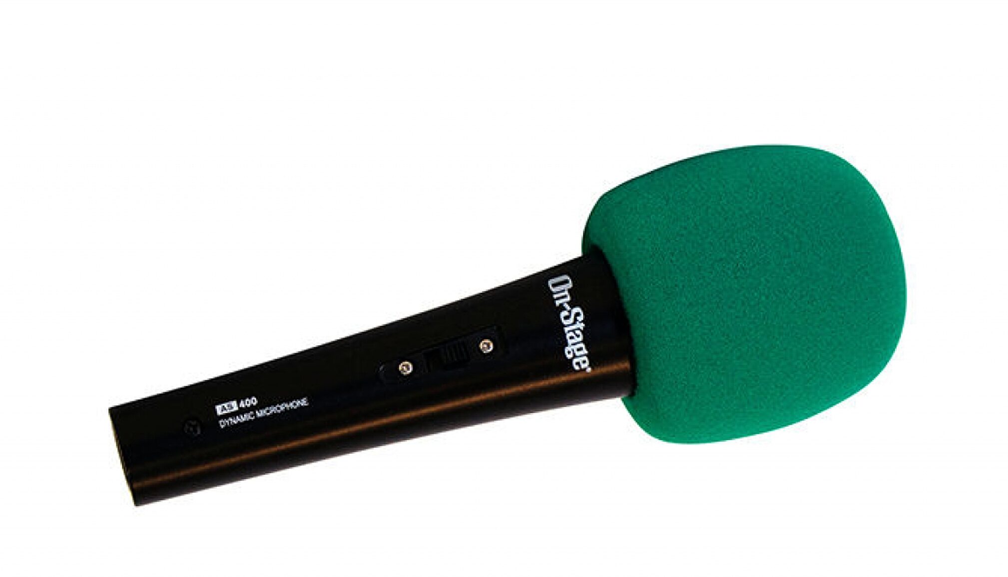 On-Stage ASWS58 Foam Windscreen, Action Position Back