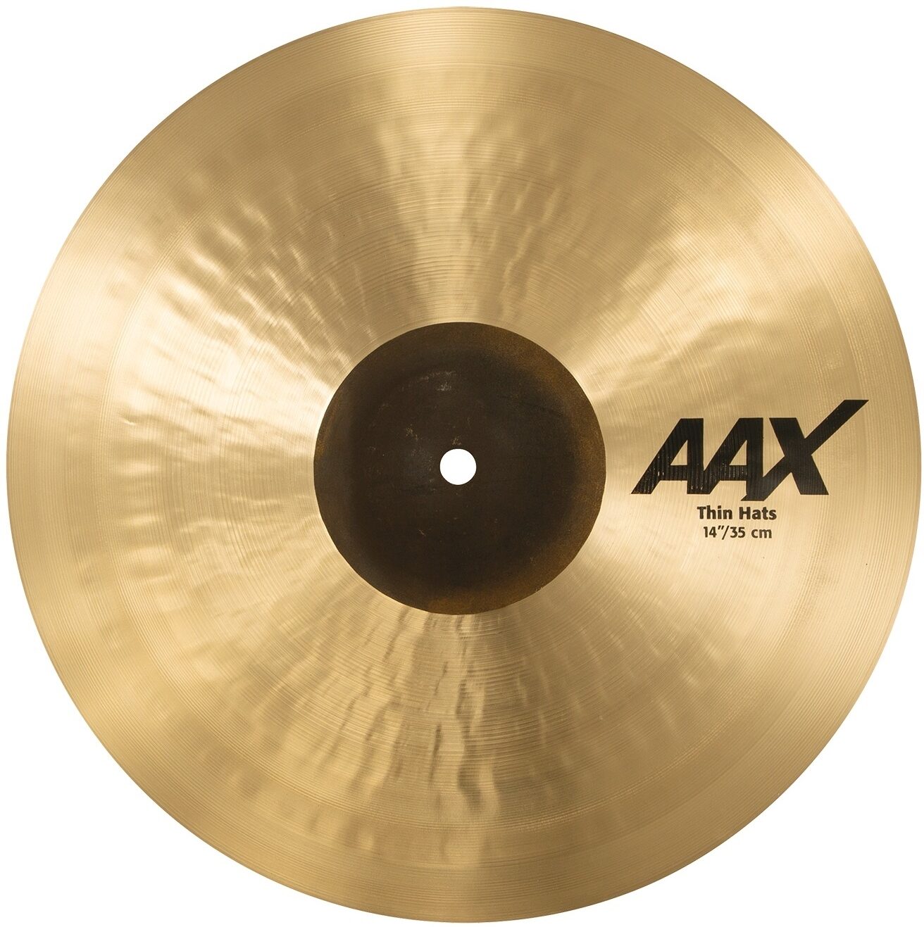 Sabian AAX Thin Hi-Hat Cymbals, Angled Front