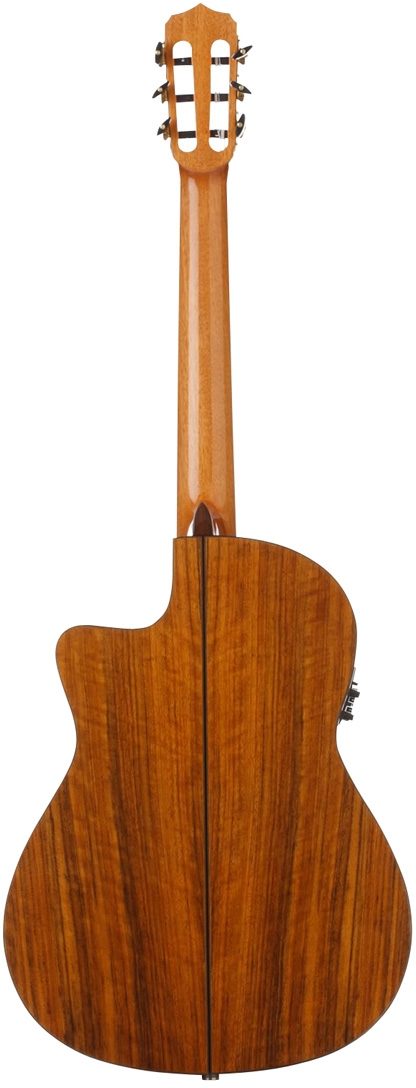 Cordoba Fusion 14 OV Classical Acoustic-Electric Guitar, Rear