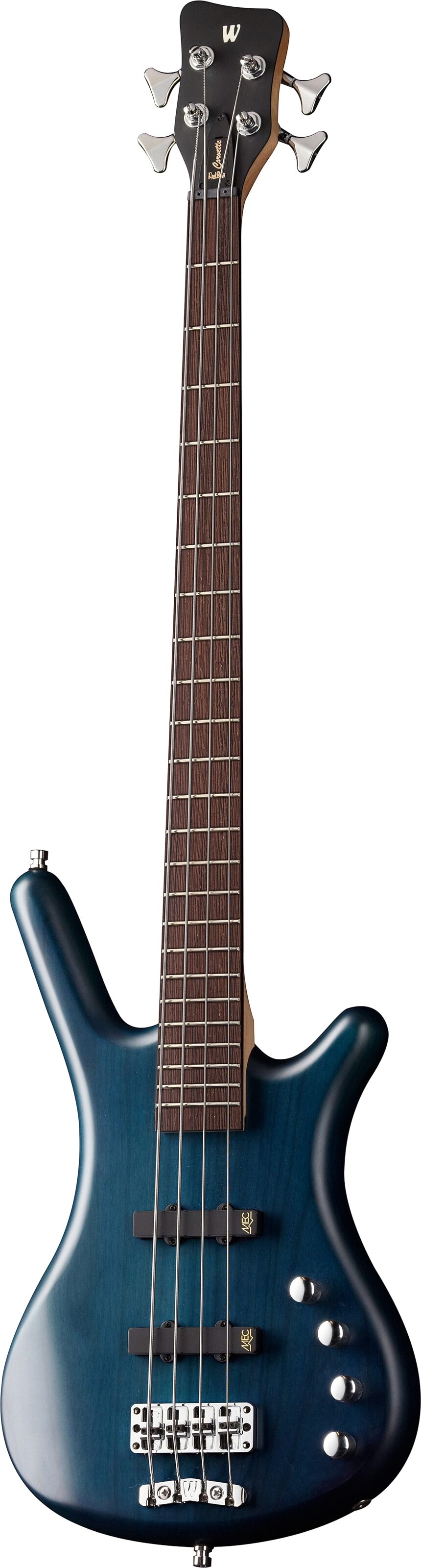 Warwick RockBass Corvette 4 Electric Bass (with Gig Bag), Action Position Back