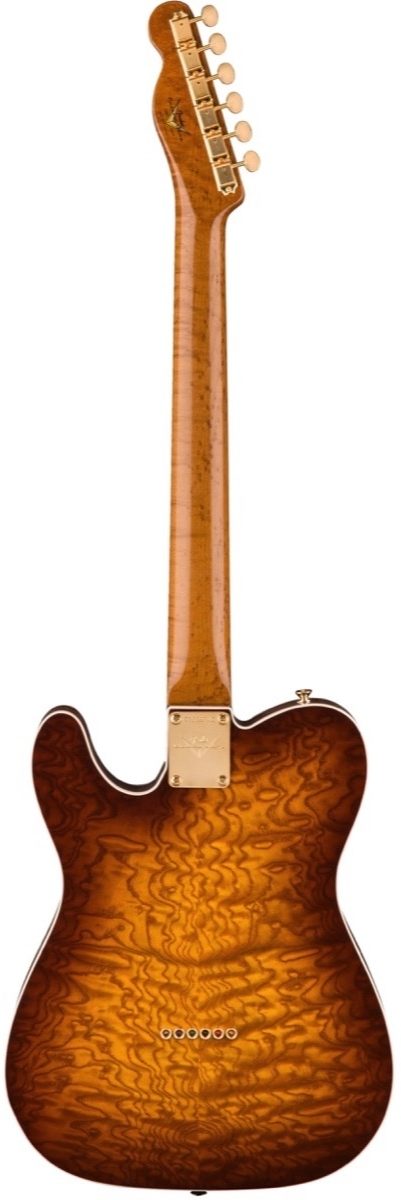 Fender Custom Shop Artisan Tamo Ash Telecaster Electric Guitar (with Case), Back1