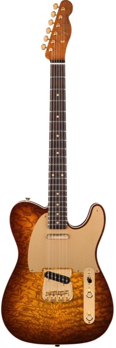 Fender Custom Shop Artisan Tamo Ash Telecaster Electric Guitar (with Case), Main