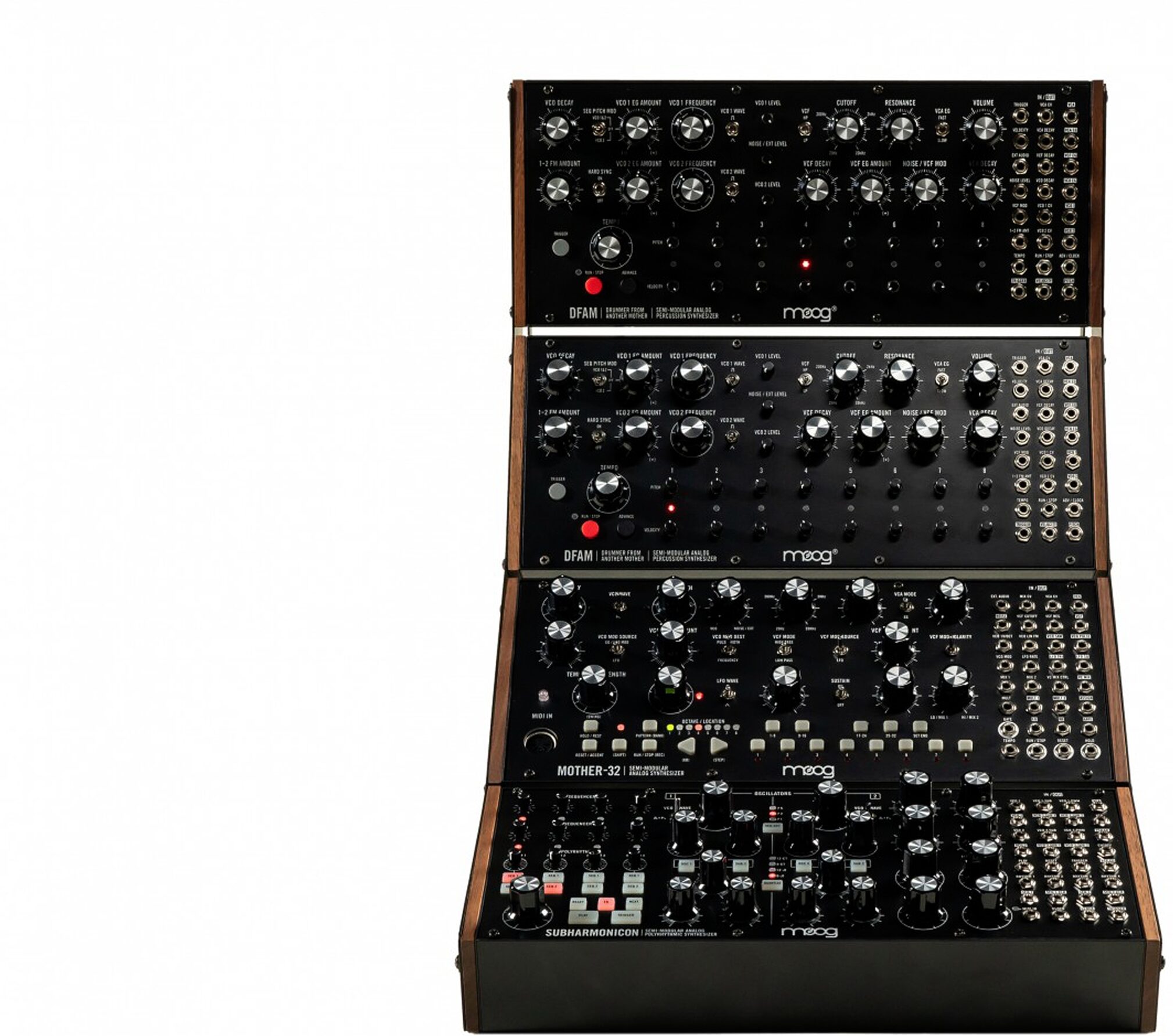 Moog 4-Tier Rack Kit for DFAM/Mother-32/Subharmonicon Synthesizer