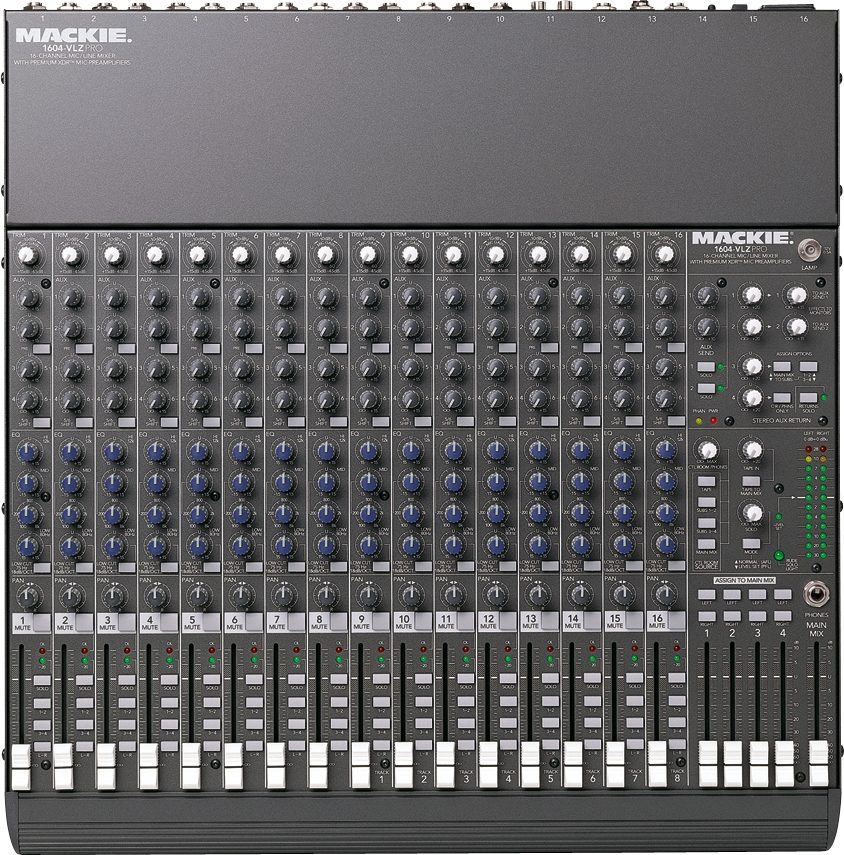 Mackie 1604-VLZ Pro 16-Channel Mixer