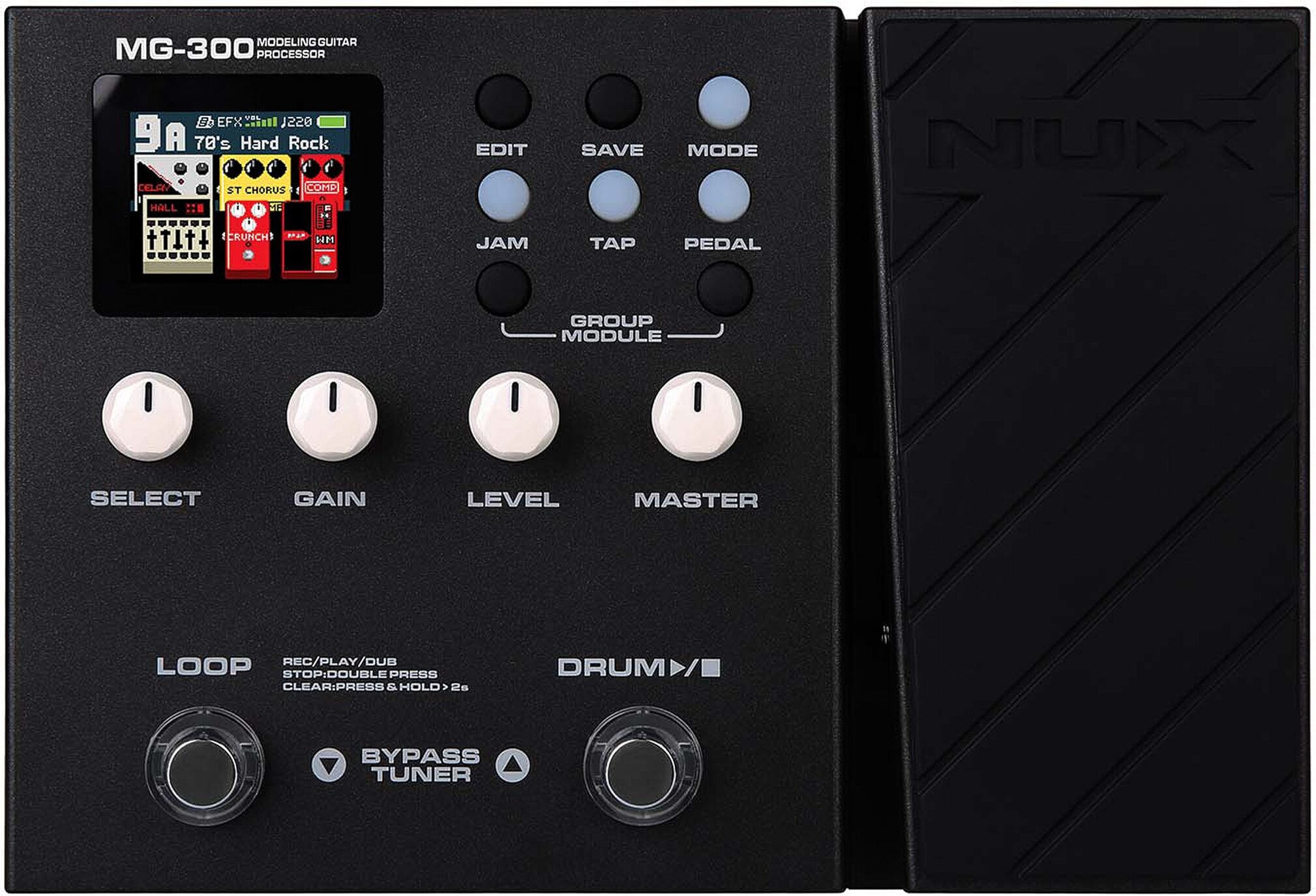 NUX MG-300 Guitar Multi-Effects Processor