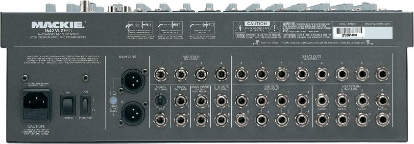 MACKIE 1642-VLZ PRO MIXER | kensysgas.com