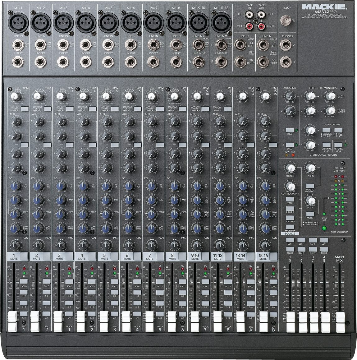 Mackie 1642-VLZ Pro 16-Channel Mixer | zZounds