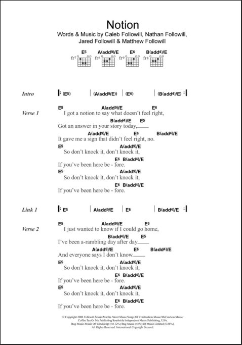 Notion template to organize your chords 🎸and learning guitar